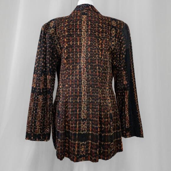 Vintage 80s Boho Power Blazer - Picture 5 of 7